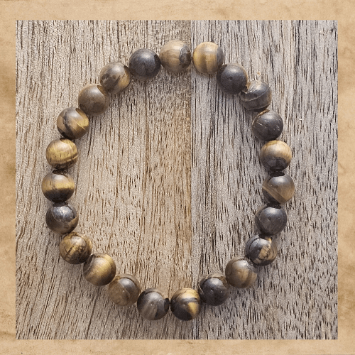 RIAS Valor – Tiger Eye Bracelet for Courage & Grounded Power