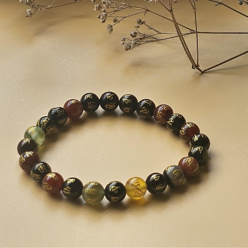RIAS Om Mani – Seven Chakra Healing Bracelet