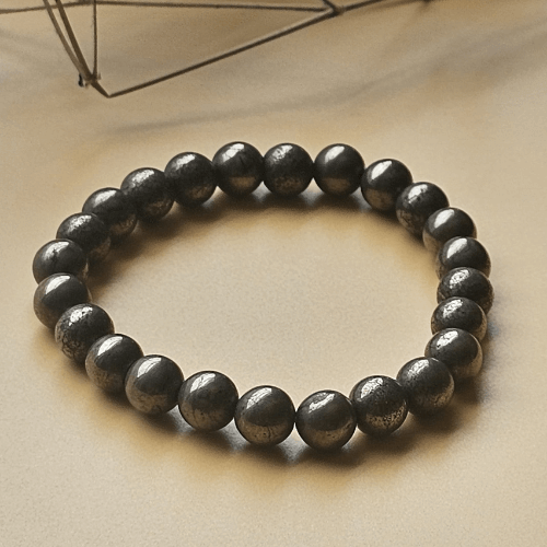 RIAS Magnet – Raw Pyrite Bracelet for Wealth & Willpower